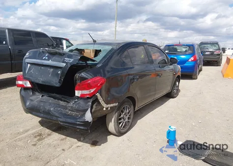 2017 Mitsubishi Mirage G4 Es z USA, uszkodzony, nr VIN ML32F3FJ7HHF20143